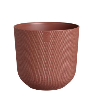 Pot de fleur - Elho - Jazz Rond - Rouge - L 30 x B 29.5 x H 27 cm - Intérieur - 100% recyclé