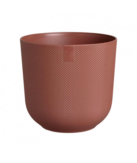 Pot de fleur - Elho - Jazz Rond - Rouge - L 30 x B 29.5 x H 27 cm - Intérieur - 100% recyclé