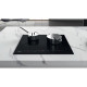 WHIRLPOOL - Table induction, noir, 60cm, 3 zones dont 1 double-zone de 28cm, 3 boos