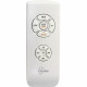 CORSICA Blanc - Ventilateur de plafond Ø116cm 70W + éclairage LED