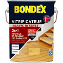 Vitrificateur trafic intense - BONDEX - Chene cire satin - 5 L