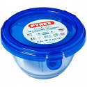PYREX - COOK&GO - Boîte ronde en vere avec couvercle  11*6 cm
