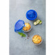 PYREX - COOK&GO - Boîte ronde en vere avec couvercle  11*6 cm