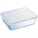 PYREX - 242P000/7046 - Plat rectangulaire avec couvercle - 22cm * 17 cm - Pyrex Cook & Freeze