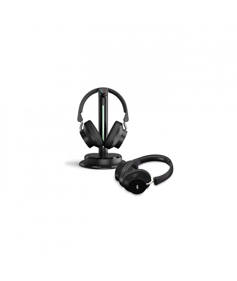 Casque TV - CGV - Prelude 3 Duo - Circum-aural - Filaire - Noir