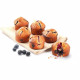Moule a muffin - PYREX - 1452001 - Rond - Acier carbone - Antiadhésif - 6 cavités