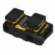 Double Chargeur - 18V 4A - Compatible avec toutes les batteries de la génération Gamme V20 - STANLEY FATMAX, SFMCB24-QW