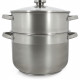 Couscoussier - MENASTYL - 4615450 - En acier inoxydable - 10 litres - Tous feux dont induction