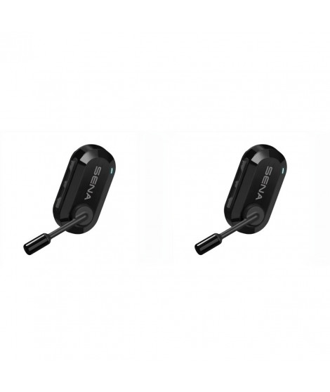 Oreillette - SENA - Bikom 20 duo - Bluetooth - Microphone - Portée 800 m - 7h d'autonomie - USB-C - x 2 - Noir