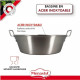 Bassine a confiture - MENASTYL - 4615452 - En acier inoxydable - 40,5 cm
