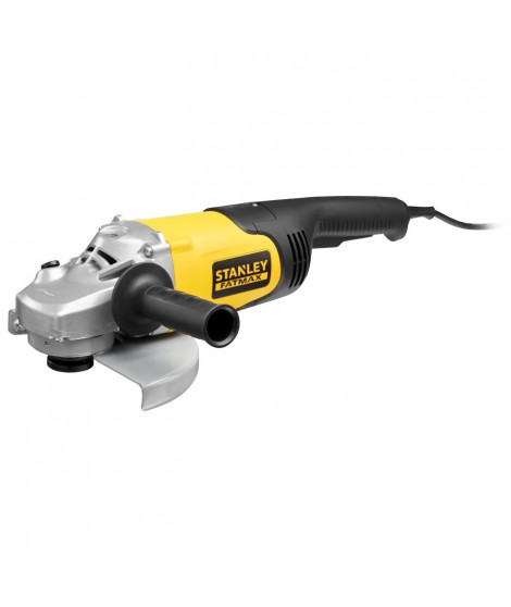 Meuleuse 1 main 230mm - 2000W - Ø 230mm, 6500 trs/min, Poignée latérale 3 positions - STANLEY FATMAX, FMEG232-QS