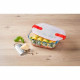 Boîte rectangulaire avec couvercle - PYREX - 1451024 - 23 x 15 cm - 1,1 L - Cook & Heat - Base en verre borosilicate