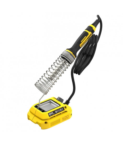 Fer a souder - 18V - 204°C a 484°C - Gamme V20 - STANLEY FATMAX, SFMCE040B-XJ