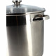 Marmite avec couvercle - MENASTYL - 4615451 - En acier inoxydable - 17 litres - 32 cm - Tous feux dont induction