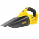Aspirateur a main sans fil - 18V - 45 Air Watts, 1300 L/min, 500 ml - Gamme V20 - STANLEY FATMAX, SFMCVH001B-XJ