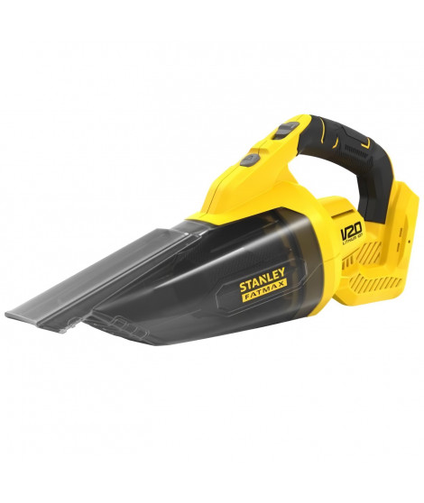 Aspirateur a main sans fil - 18V - 45 Air Watts, 1300 L/min, 500 ml - Gamme V20 - STANLEY FATMAX, SFMCVH001B-XJ