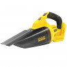 Aspirateur a main sans fil - 18V - 45 Air Watts, 1300 L/min, 500 ml - Gamme V20 - STANLEY FATMAX, SFMCVH001B-XJ