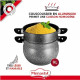 Couscoussier - MENASTYL - 6020033 - En aluminium effet marbre - 9 litres - Tous feux dont induction