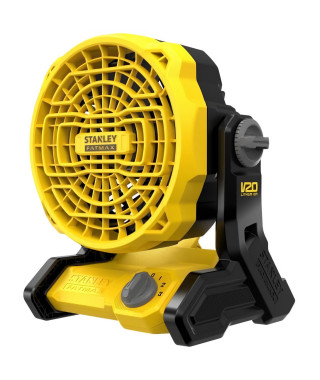Ventilateur - STANLEY - SFMCE001B-XJ - 3 vitesses - 1100 m3/h - Autonomie 8h