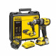 Perceuse visseuse - STANLEY FATMAX - SFMCD725D2K-QW - 80 Nm - 18V - 15 réglages de couple