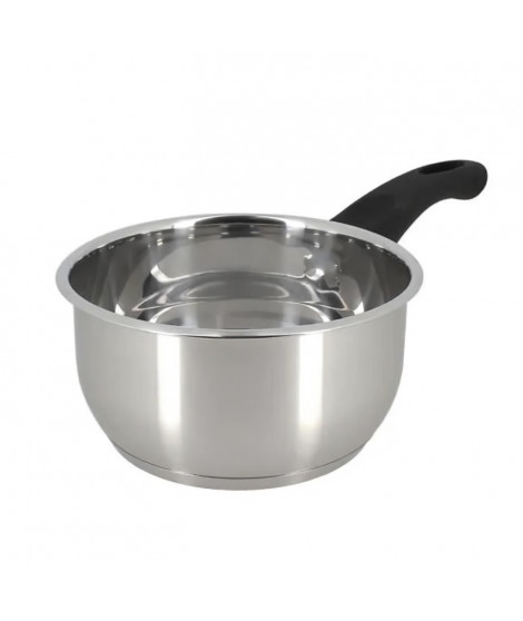 Casserole - MENASTYL - 6020241 - En acier inoxydable - 16 cm - Tous feux dont induction