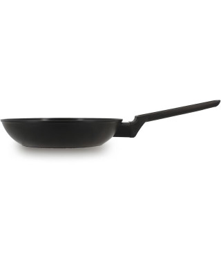 Poele - MENASTYL - 6020635 - En aluminium forgé - 20 cm - Noir - Tous feux dont induction
