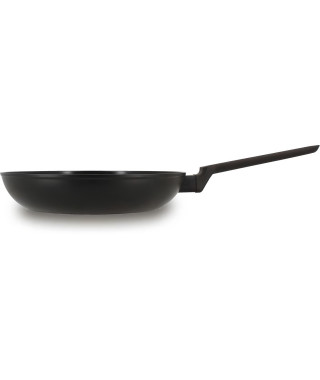Poele - MENASTYL - 6020637 - En aluminium forgé - 26 cm - Noir - Tous feux dont induction