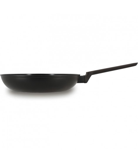 Poele - MENASTYL - 6020637 - En aluminium forgé - 26 cm - Noir - Tous feux dont induction