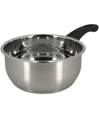 Casserole - MENASTYL - 6020242 - En acier inoxydable - 18 cm - Tous feux dont induction