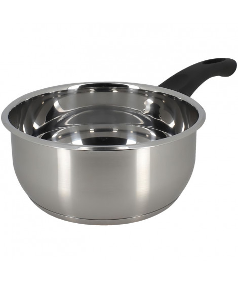 Casserole - MENASTYL - 6020242 - En acier inoxydable - 18 cm - Tous feux dont induction