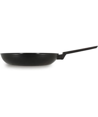 Poele - MENASTYL - 6020638 - En aluminium forgé - 28 cm - Noir - Tous feux dont induction