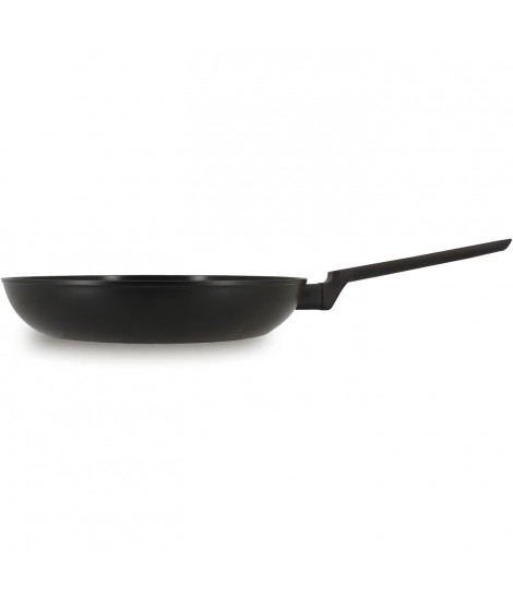 Poele - MENASTYL - 6020638 - En aluminium forgé - 28 cm - Noir - Tous feux dont induction