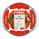 Plat air fryer - PYREX - 1450140 - Rond - En verre borosilicate - 20 cm