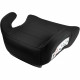 Siege réhausseur auto - BBGO - Kissyrider - 6 a 12 ans - I-SIZE 125-150 cm - Ceinturé - Noir - Déhoussable et lavable