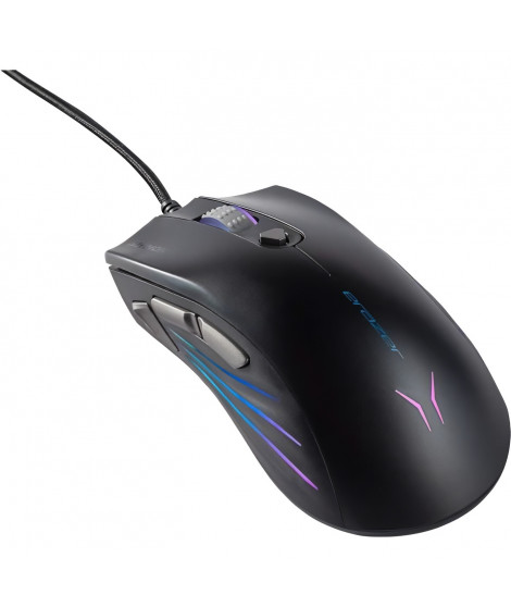 Souris Gaming filaire - ERAZER - MD 88505 - 5000 DPI - Extremement précis et réactif - Noir