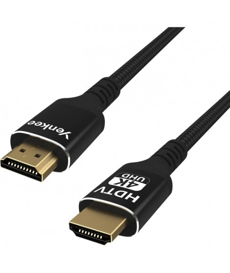 Câble HDMI-A - HDMI-A 2.0 / 4K Câble 3m - YENKEE - YCH 130