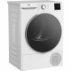 Seche-linge pompe a chaleur BEKO B300 - 12 kg - Induction - L60cm - Classe A+ - Blanc