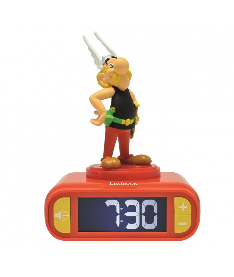 Réveil veilleuse digital LEXIBOOK - Asterix - 3D lumineux et sonore - Enfant