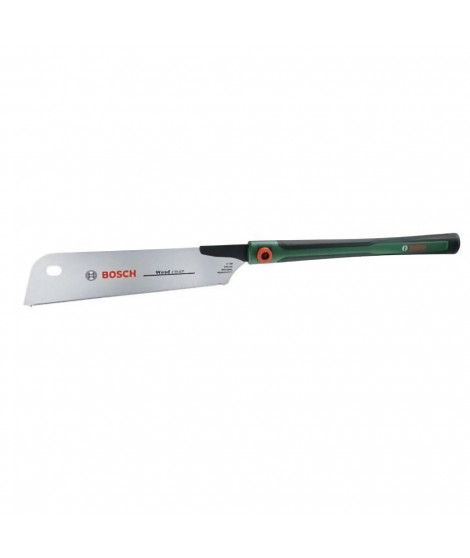 Bosch Scie japonaise Kataba 270 mm (coupes droites précises  lame acier SK5 flexible  dents fines  poignée Softgrip)