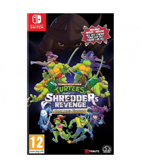 Jeu vidéo - Silverline - TMNT Shredders Revenge - Ultimate Edition - Nintendo Switch - Action 1-4 joueurs