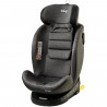 Siege-auto pivotant - BBGO - Wondersafe - Naissance a 12 ans - I-SIZE 40-150cm - ISOFIX Top tether - Gris - Fibre bambou Simi…