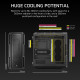 Boîtier PC - CORSAIR - Série 5000T - Moyen tour - Noir