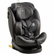 Siege-auto pivotant - BBGO - Wondersafe - Naissance a 12 ans - I-SIZE 40-150cm - ISOFIX Top tether - Gris - Fibre bambou Simi…