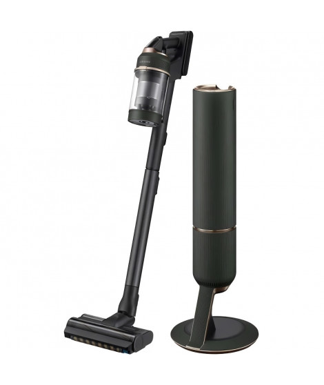 Aspirateur Balai avec Clean Station Samsung Bespoke Jet Plus VS20B95B43N - Puissance 210 AW - 2 Batteries
