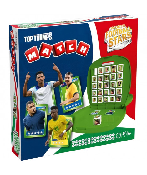 MATCH World Football Stars 2025 - Jeu de société - WINNING MOVES