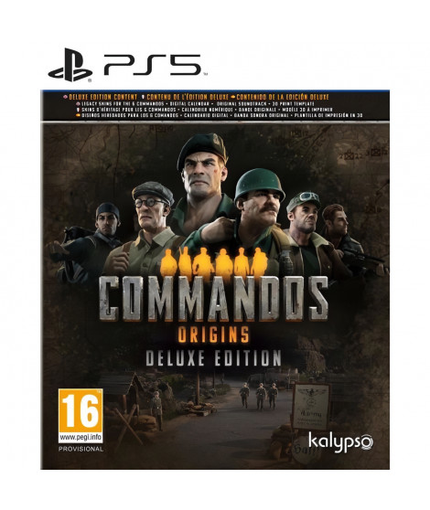 Commandos : Origins deluxe édition - Jeu PS5