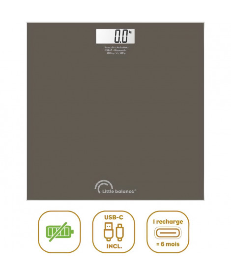 Pese-personne - LITTLE BALANCE - SB3 - USB-C - Tonka