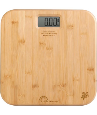 Pese-personne - LITTLE BALANCE - Kinétic automatique - Bambou