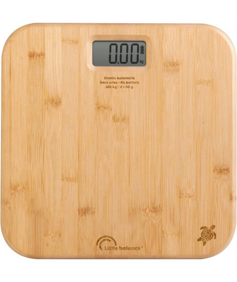 Pese-personne - LITTLE BALANCE - Kinétic automatique - Bambou