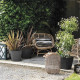 Pot de fleurs - DEROMA - Origin - 24 L - Anthracite